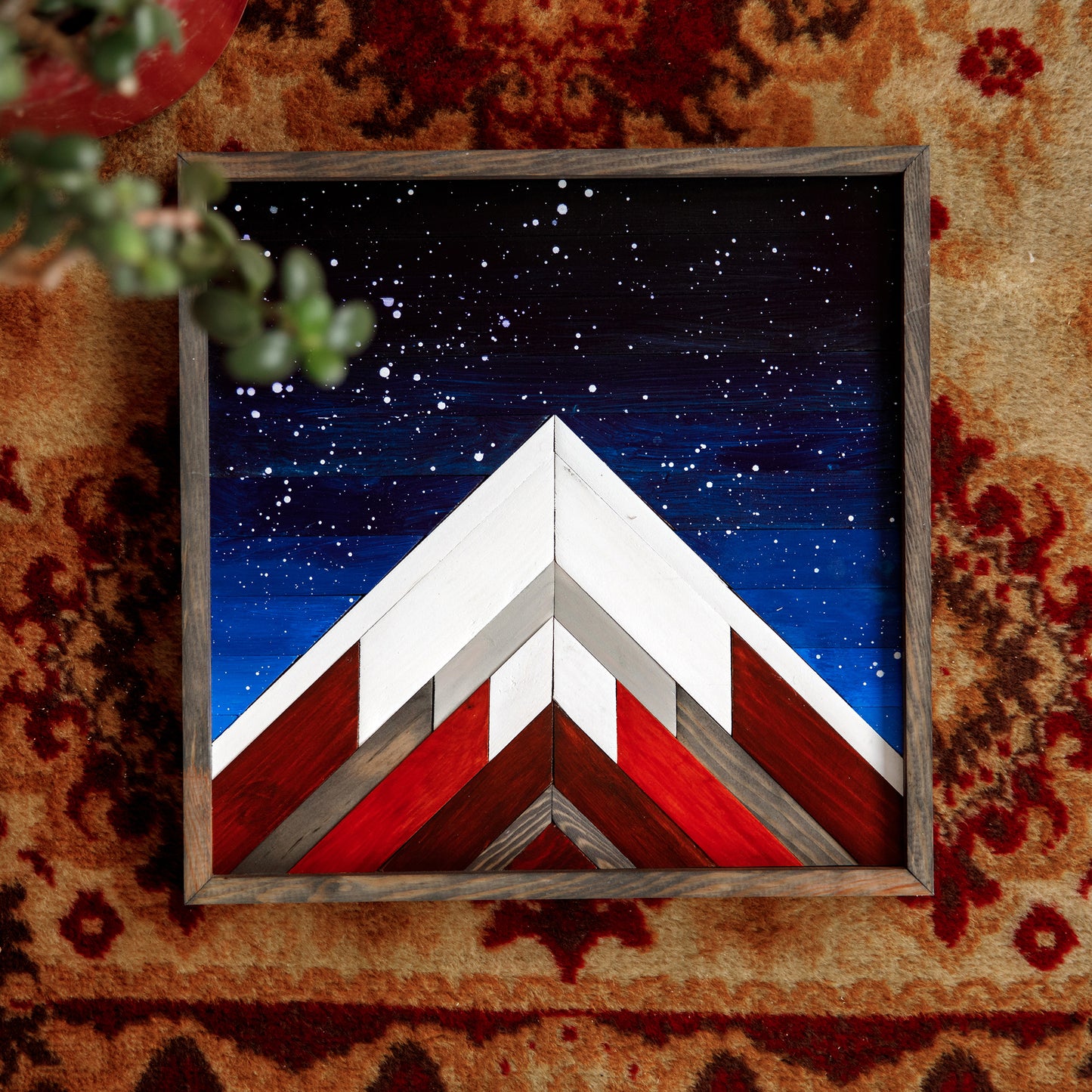 Mountain Starry sky