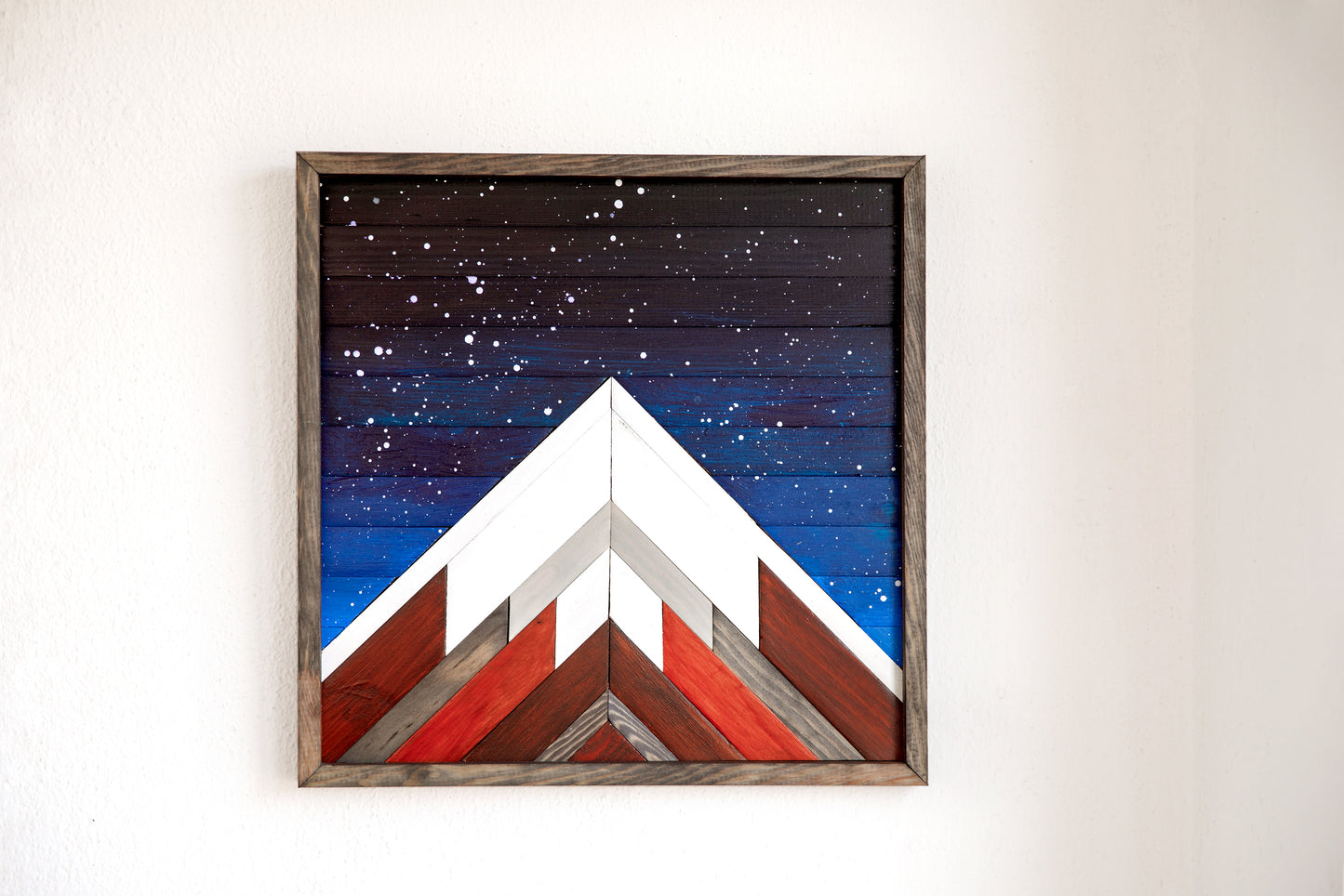 Mountain Starry sky