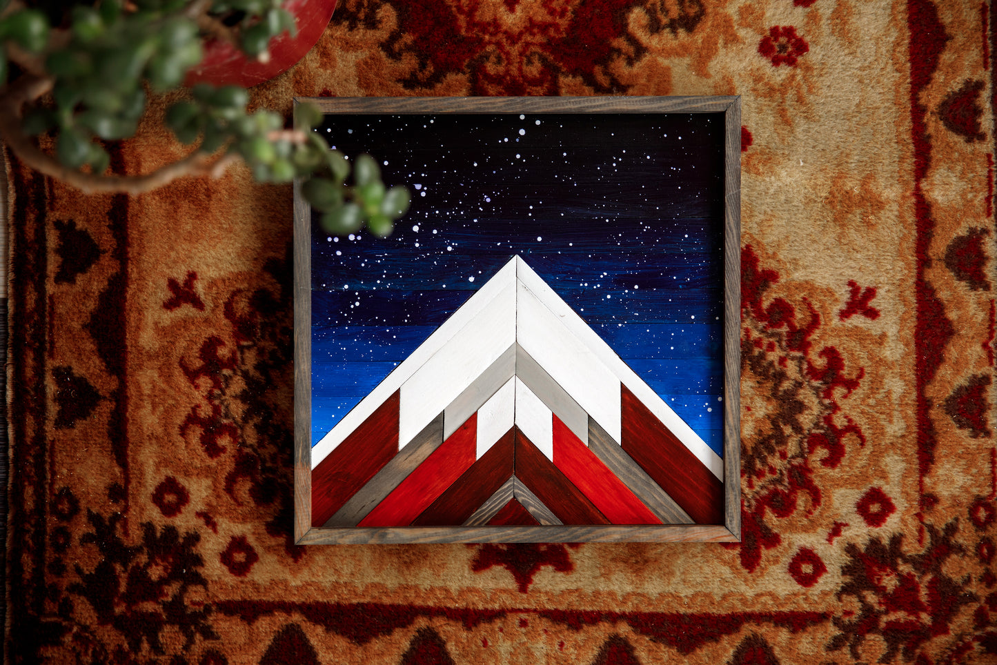 Mountain Starry sky